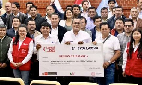 Mtpe Generará 10 Mil Empleos Temporales En Cajamarca Con Aporte De S