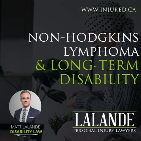 Non Hodgkins Lymphoma And Long Term Disability Claims Hamilton