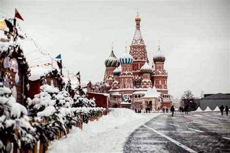 Snowfall In Moscow Breaks A 100 Year Record