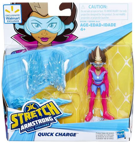 Stretch Armstrong The Flex Fighters Quick Charge Exclusive Action Figure Hasbro Toywiz
