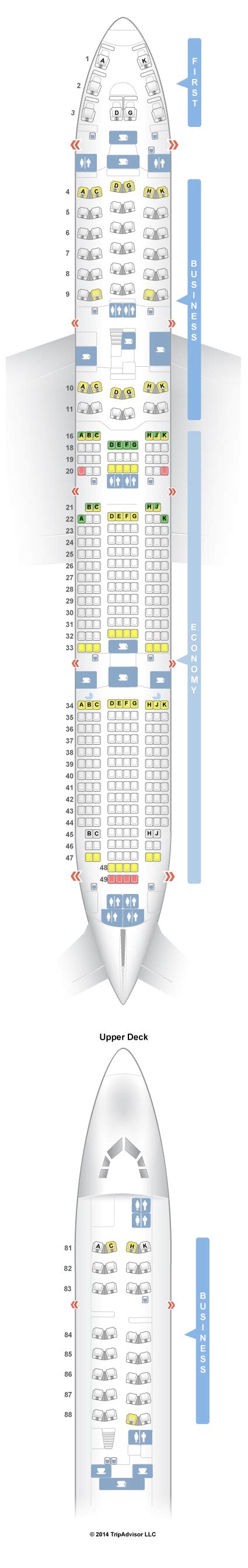 Seatguru Seat Map Lufthansa Boeing 747 8 748 V2