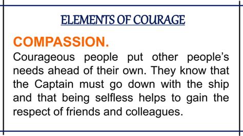 The Moral Courage Ppt