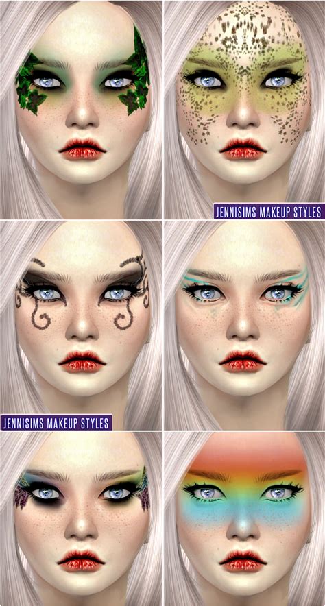Downloads Sims 4makeup So Soft Fantasy Fairies Eyeshadow Male Female