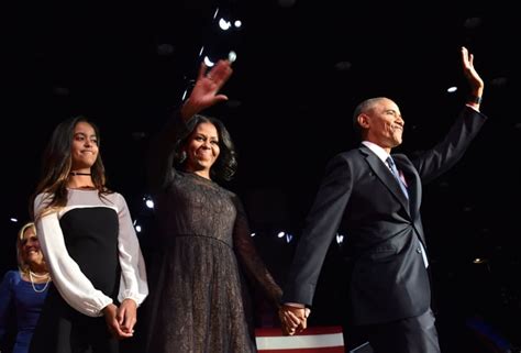 michelle and malia obama crying at farewell speech 2017 popsugar celebrity photo 9