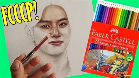 How To Draw Realistic Portrait With Fcccp Faber Castell Classic