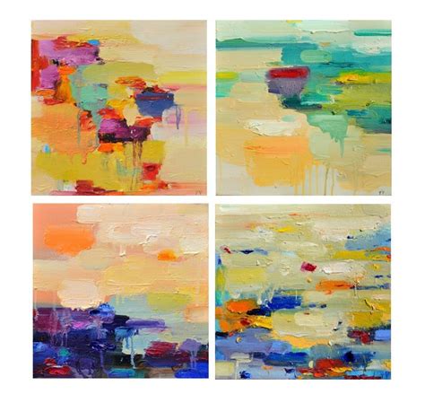 Abstract Art Print Abstract Painting Oil Painting Set Etsy