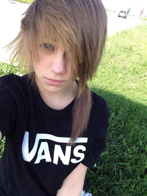 43 Charming Style Emo Boy Long Hairstyle