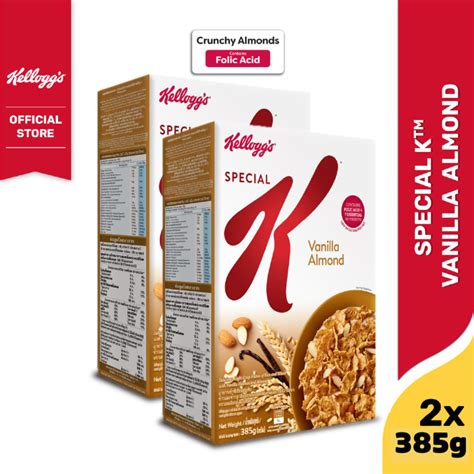 Kelloggs Special K Vanilla Almond Cereal 385g Bundle Of 2 Lazada Ph