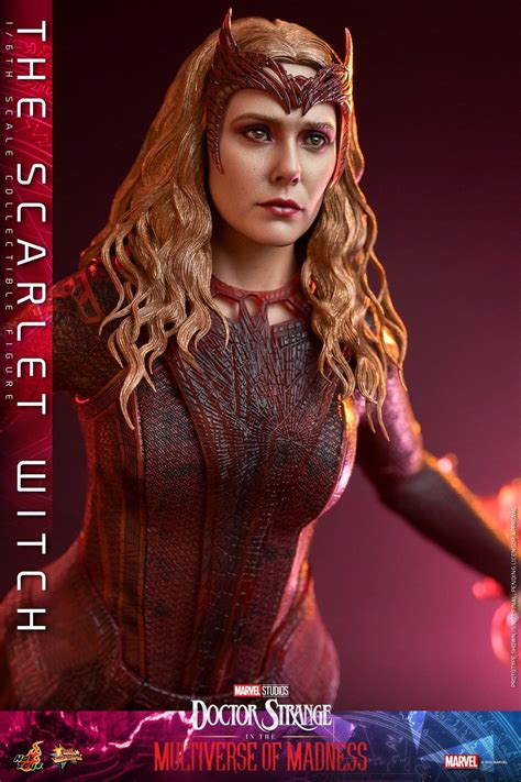 the scarlet witch hot toys mms652 doctor strange in the multiverse of madness 1 6th scale