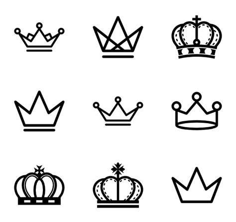 Crown Icon Vector 403457 Free Icons Library