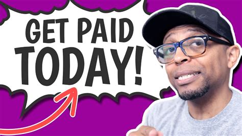 How To Get Paid Instantly Online - YouTube