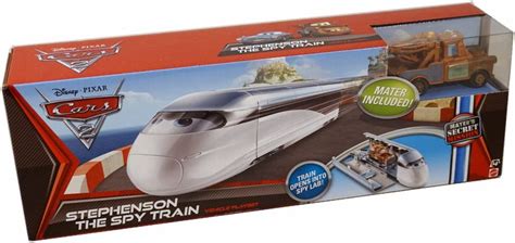 Cars Stephenson The Spy Train Amazon Co Uk Toys Games