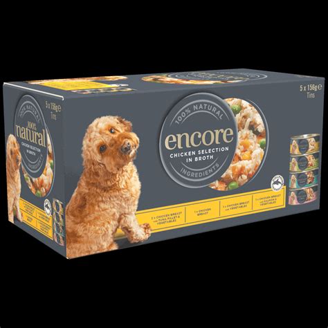 Chicken Selection Multipack Encore Wet Dog Food Tins