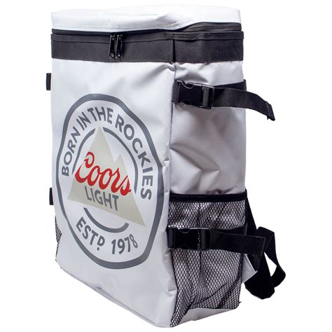 Coors Light Beer Logo Backpack Cooler Brew