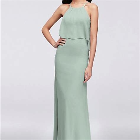 Buy Davids Bridal Sage Green Dress Off 52
