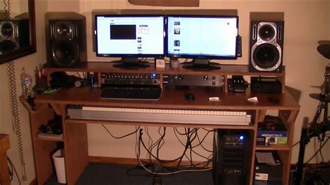 How To Build A Recording Studio Desk In Under $100 | SoldierStudio.com