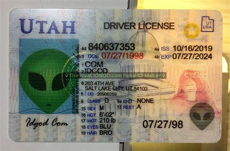 Utah Fake Id Real Idgod Official Fake Id Maker Website