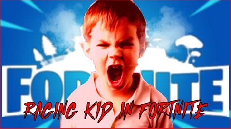 Angry Kid Rages In Fortnite 1v1 Not Clickbait Youtube
