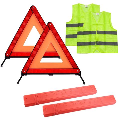 Buy Warning Triangle Kit Foldable Safety Triangle Kit Car Emergency
