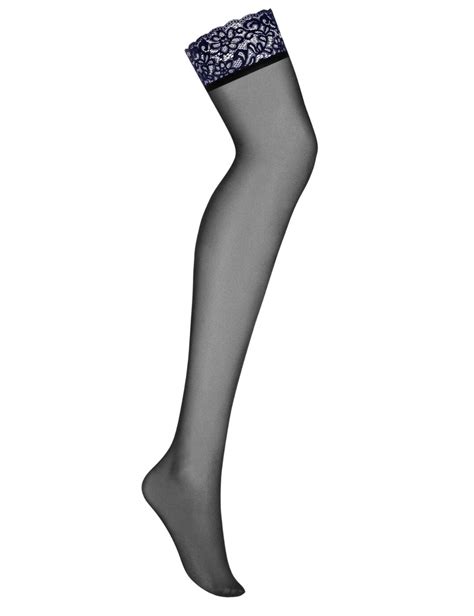 Obsessive Drimera Stockings Blue Belle Uk