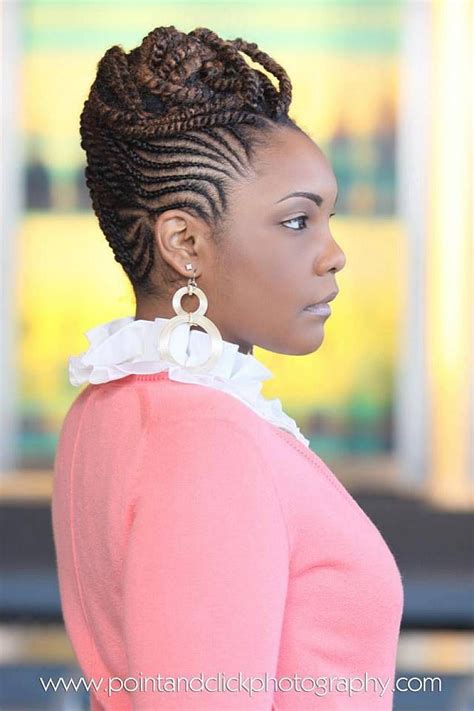 5 Creative Natural Braided Hairstyles For Black Women