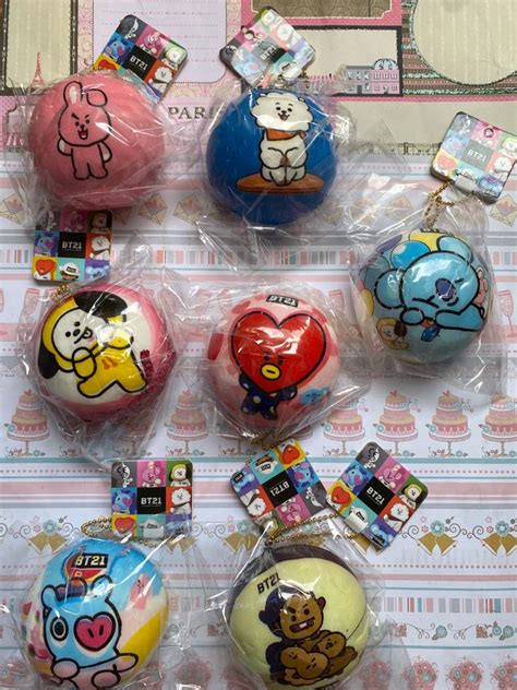 Instock Bt21 Bts Squishies Hobbies And Toys Memorabilia And Collectibles