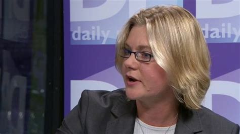 Conservative Conference Justine Greening On Credit Easing Bbc News