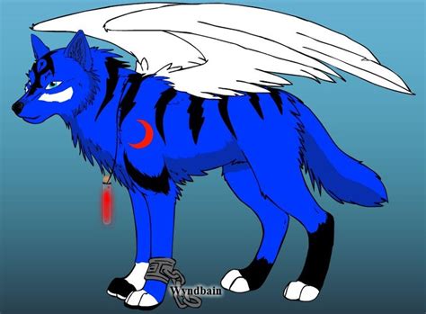 56 Best Wolf With Wings Images On Pinterest Anime