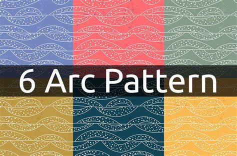 Arc Pattern Graphic Patterns Creative Market