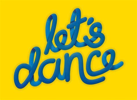 Free vector logo let's dance. Let's Dance | Fonts Inspirations | The Design Inspiration ...