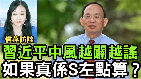 何良懋直播：習近平中風越闢越謠 如果真喺死咗點算？信燕訪談 習近平 Youtube