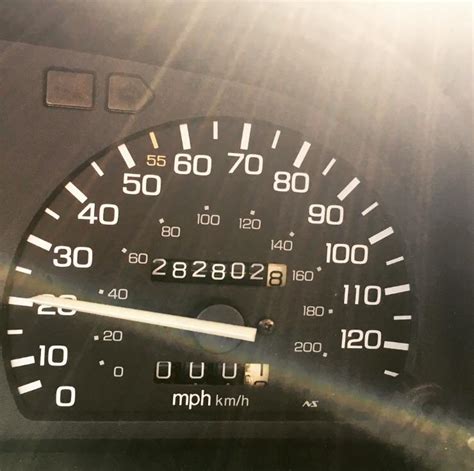 My Odometer Had A Symmetry This Morning That I Want To Remember ‘91 Dx