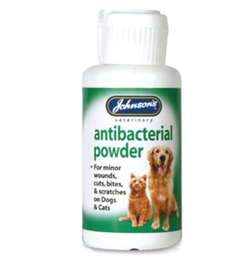 Johnsons Veterinary Antibacterial Wound Powder 20 Gm Antiseptic