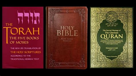 torah vs bible vs quran recitations youtube