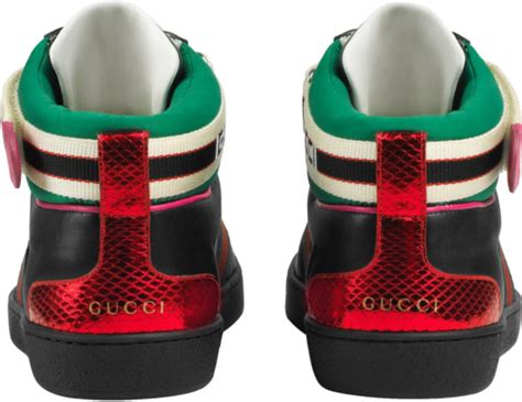 Black Gucci Hi Top Sneakerssave Up To 17