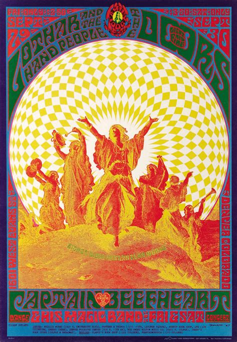 The Doors 1967 Psychedelic Poster Concert Poster Art Hippie Posters