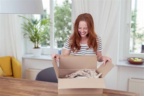 Woman Opening Box 3 Make Calm Lovely