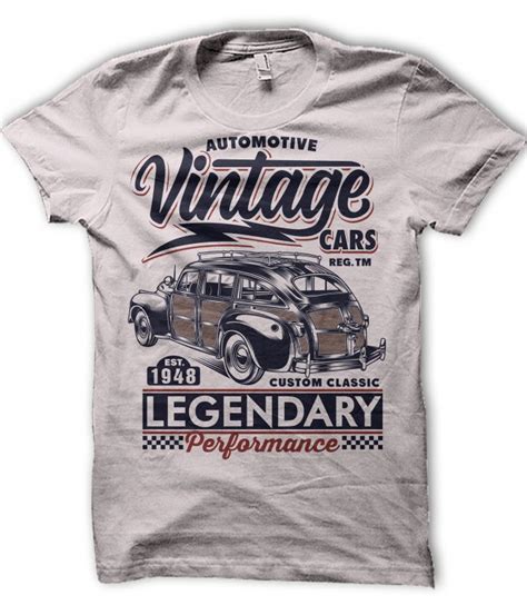Automotive Vintage Cars T Shirt Design For Purchase Buy T Shirt Designs
