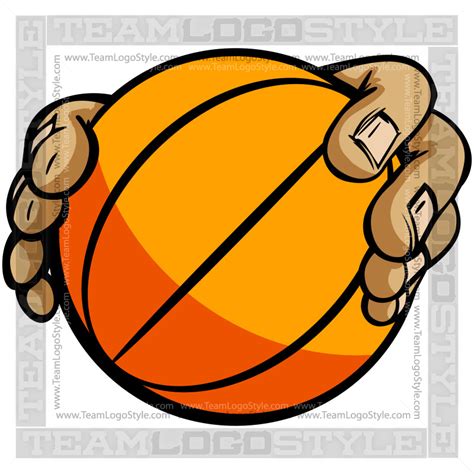 Hands Holding Basketball Cartoon Vector Clipart Hands Holding Basketball