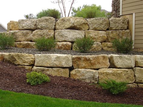 Limestone Boulders Landscaping Retaining Walls Landscape Design