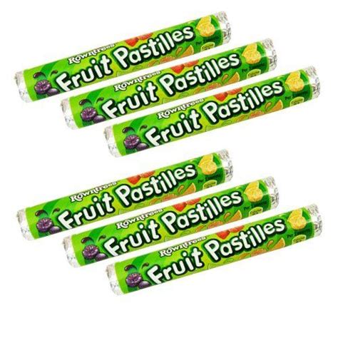 Rowntrees Fruit Pastilles Single 50g Pack Of 6 Rowntrees Fruit