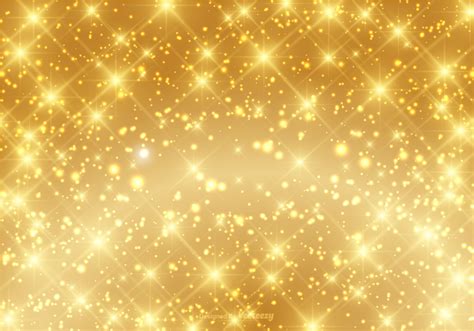 Beautiful Gold Sparkle Background Vector Download Free Vector Art