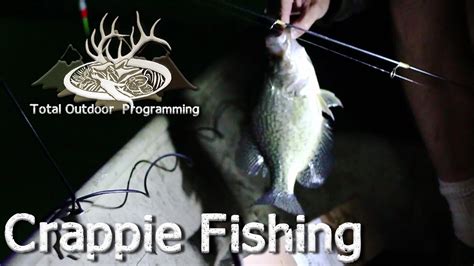 How To Catch Crappie At Night Using A Light Night Time
