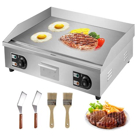 Vevor Electric Flat Top Grill 3000w Electric Countertop Griddle Grill
