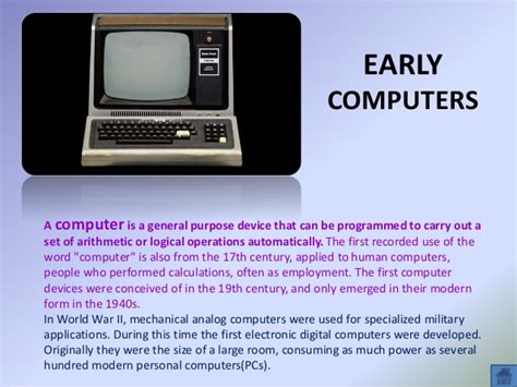 How did we get here?: Early computers, history , and its types (The institute of ...