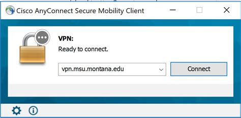 Maybe you would like to learn more about one of these? AnyConnect VPN for Windows - Computing | Montana State University