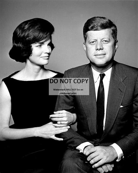 John F Kennedy With First Lady Jacqueline Jackie 8x10 Photo Op