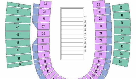 washington husky stadium seating chart