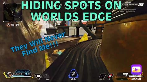 Hiding Spots In Worlds Edge For Ranked Apex Legends Season 9 Youtube