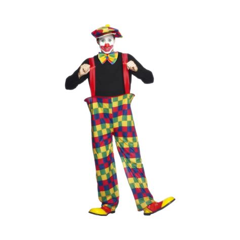 Costume Adult Clown Long Pants Hoppla L